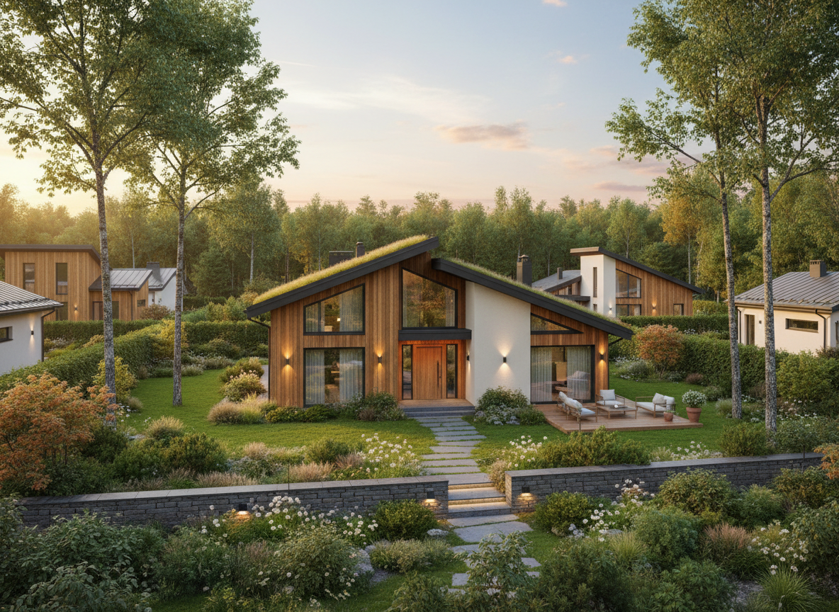 Modernus vienbučio namo konceptas Anykščiuose